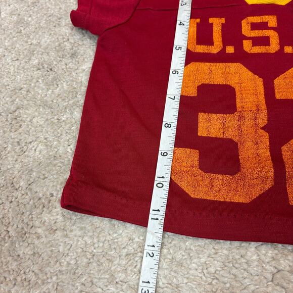 Vintage 70s USC Trojans Jersey #32 Baby Toddler 2-4 12x11 - Picture 7 of 12
